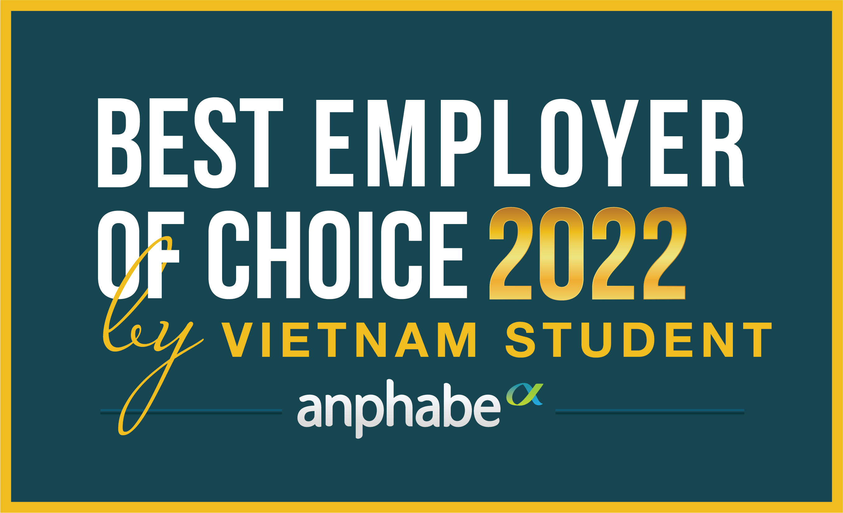 Best Employer of Choice 2021 by Vietnam Student